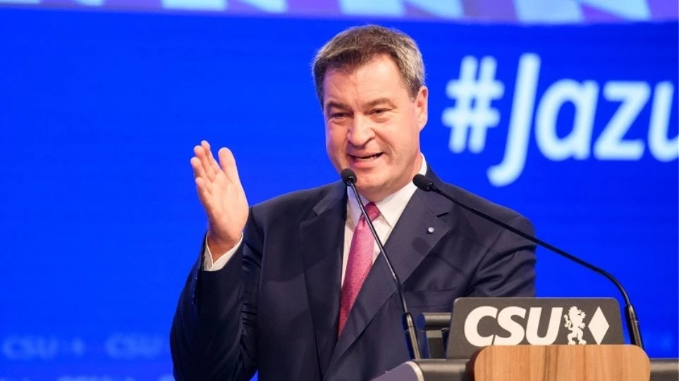 Γερμανία: Υποψήφιος διάδοχος του Ζεεχόφερ ο πρωθυπουργός της Βαυαρίας Μάρκους Σέντερ